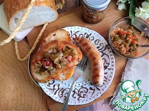 Соус-релиш из маринованных огурцов Соус-релиш из маринованных огурцов