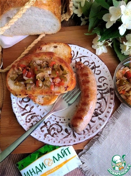 Соус-релиш из маринованных огурцов Соус-релиш из маринованных огурцов