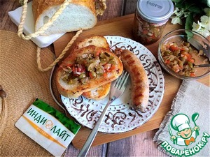 Соус-релиш из маринованных огурцов Соус-релиш из маринованных огурцов