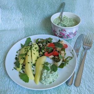 Соус с рукколой Соус с рукколой