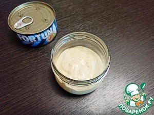 Соус Тоннато с варёным яйцом Соус Тоннато с варёным яйцом