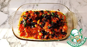 Спагетти с помидорами Черри по-средиземноморски