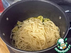 Спагетти в "масле" из цуккини Спагетти в "масле" из цуккини