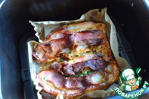 Стейк индейки под беконом Стейк индейки под беконом