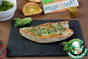 Стейк из индейки с гремолатой