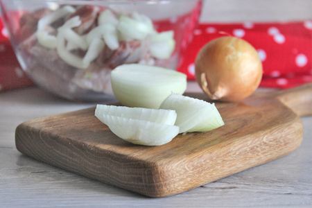 Стейк, замаринованный в майонезном #махеевъ маринаде, с яйцом 