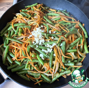 Стручковая фасоль с морковью Стручковая фасоль с морковью