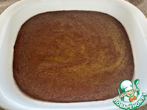 Суфле или парфе (?) из куриной печени