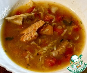 Суп-харчо из лосося. От Сулаквелидзе Суп-харчо из лосося. От Сулаквелидзе