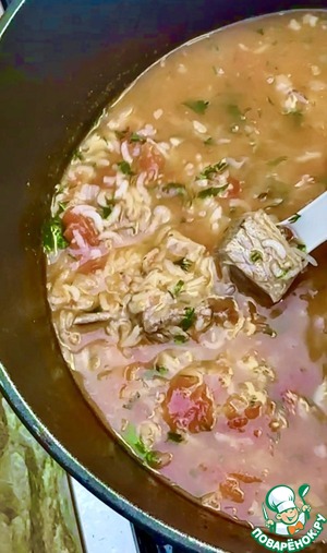 Суп-харчо. Т. П. Сулаквелидзе. Деревенская классика Суп-харчо. Т. П. Сулаквелидзе. Деревенская классика