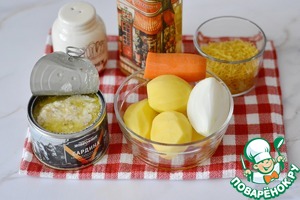 Суп из рыбных консервов с вермишелью