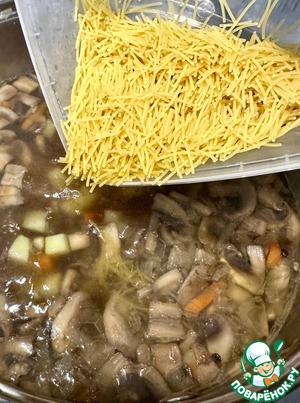 Суп. Из шампиньонов. Экспресс