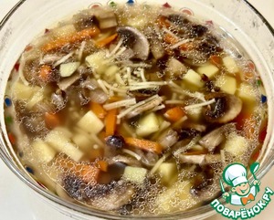 Суп. Из шампиньонов. Экспресс