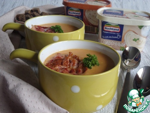 Суп-пюре из баклажанов с сыром Суп-пюре из баклажанов с сыром