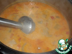 Суп-пюре из баклажанов с сыром Суп-пюре из баклажанов с сыром