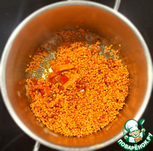 Суп пюре из чечевицы