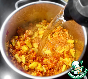 Суп пюре из чечевицы