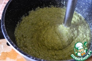 Суп-пюре из горошка с кешью Суп-пюре из горошка с кешью