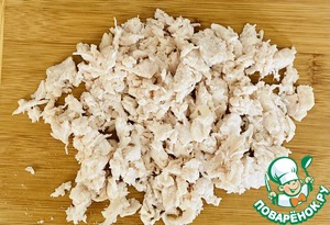 Суп-пюре с бататом и куриной грудкой