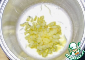 Суп-пюре с бататом и куриной грудкой