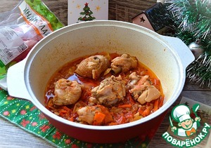 Суп-рагу с индейкой и фасолью