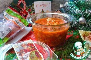 Суп-рагу с индейкой и фасолью