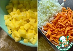 Суп рыбный. Дуэт осётра с сёмгой Суп рыбный. Дуэт осётра с сёмгой