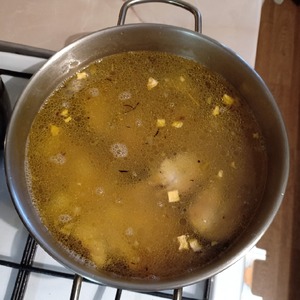 Суп рыбный с перловой крупой Суп рыбный с перловой крупой