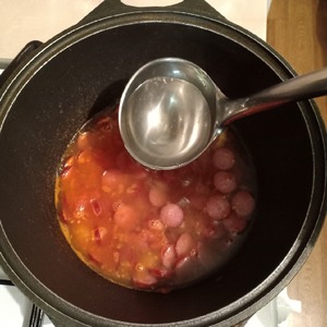 Суп с фасолью и сосисками Суп с фасолью и сосисками