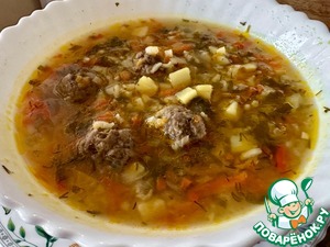 Суп с фрикадельками. Классика жанра Суп с фрикадельками. Классика жанра