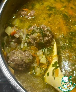 Суп с фрикадельками. Классика жанра Суп с фрикадельками. Классика жанра