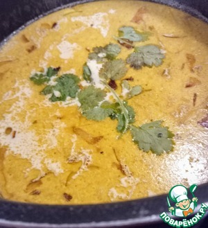 Суп с карри из мидий Суп с карри из мидий