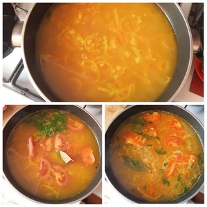 Суп с консервированным тунцом в масле Суп с консервированным тунцом в масле