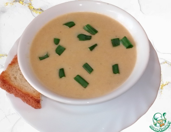 Суп с печенью трески