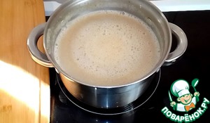 Суп с печенью трески