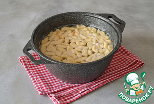 Суп с сырными галушками