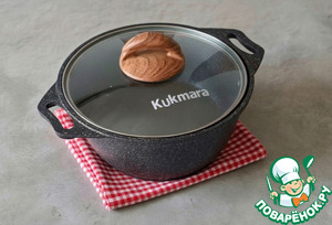 Суп с сырными галушками