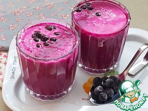 Свекольный смузи "Черноплодка"