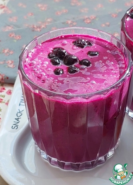 Свекольный смузи "Черноплодка"