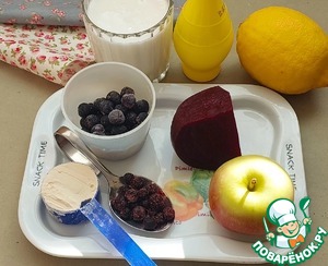 Свекольный смузи "Черноплодка"