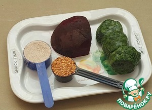 Свекольный смузи со шпинатом и семечками