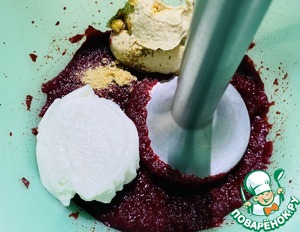 Свекольный соус с овощами Свекольный соус с овощами