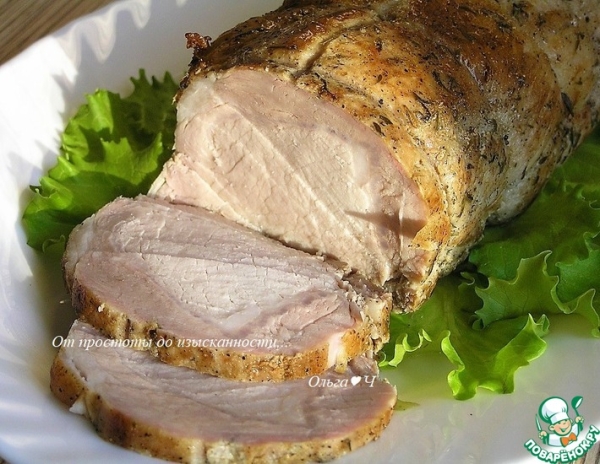 Свинина с тимьяном в белом вине Свинина с тимьяном в белом вине