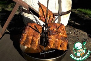 Свиные ребра в яблочном соке