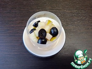 Сырная пирамидка с фруктами к вину Сырная пирамидка с фруктами к вину