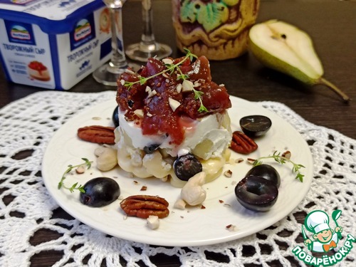 Сырная пирамидка с фруктами к вину Сырная пирамидка с фруктами к вину