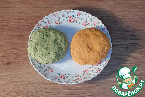 Сырная соломка со шпинатом и томатом