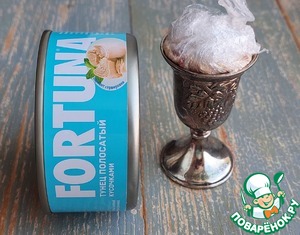 Сырная закуска "Ёлочка" с тунцом Сырная закуска "Ёлочка" с тунцом