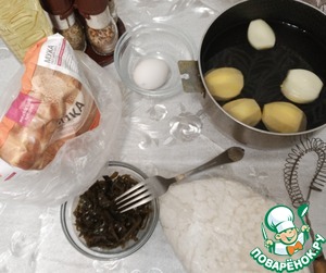 Сырники с морской капустой Сырники с морской капустой