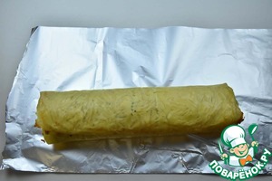 Сырный рулет с индейкой и грибами Сырный рулет с индейкой и грибами